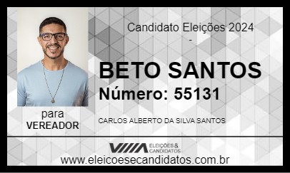 Candidato BETO SANTOS 2024 - BEZERROS - Eleições