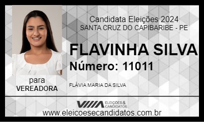 Candidato FLAVINHA DE DARGIO 2024 - SANTA CRUZ DO CAPIBARIBE - Eleições