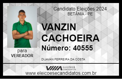 Candidato VANZINHO VAQUEIRO 2024 - BETÂNIA - Eleições