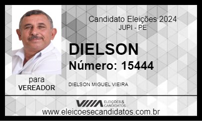 Candidato DIELSON 2024 - JUPI - Eleições