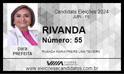 Candidato RIVANDA 2024 - JUPI - Eleições