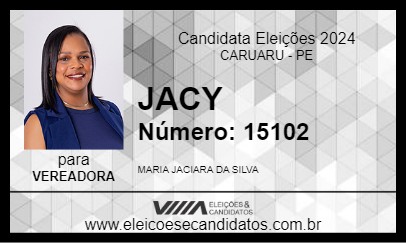 Candidato JACY 2024 - CARUARU - Eleições