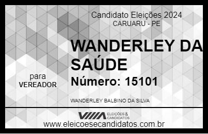 Candidato WANDERLEY DA SAÚDE 2024 - CARUARU - Eleições