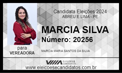 Candidato MARCIA SILVA 2024 - ABREU E LIMA - Eleições