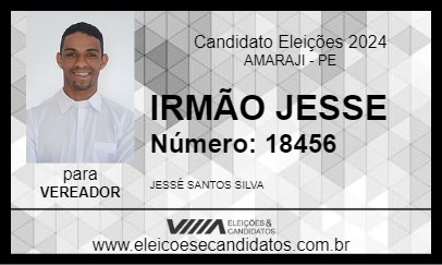 Candidato IRMÃO JESSE 2024 - AMARAJI - Eleições