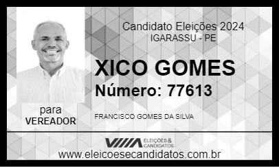 Candidato XICO GOMES 2024 - IGARASSU - Eleições