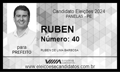 Candidato RUBEN 2024 - PANELAS - Eleições