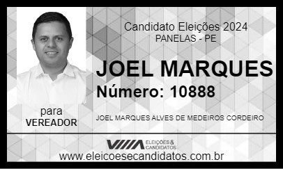 Candidato JOEL MARQUES 2024 - PANELAS - Eleições