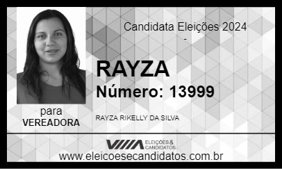 Candidato RAYZA  2024 - BARREIROS - Eleições