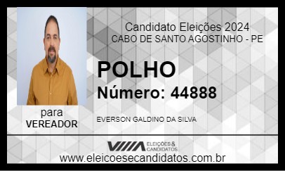 Candidato POLHO 2024 - CABO DE SANTO AGOSTINHO - Eleições