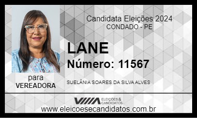 Candidato LANE 2024 - CONDADO - Eleições