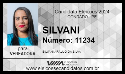 Candidato SILVANI 2024 - CONDADO - Eleições