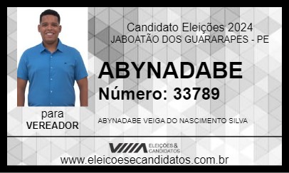 Candidato ADONAY DA BARBEARIA 2024 - JABOATÃO DOS GUARARAPES - Eleições