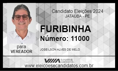 Candidato FURIBINHA 2024 - JATAÚBA - Eleições