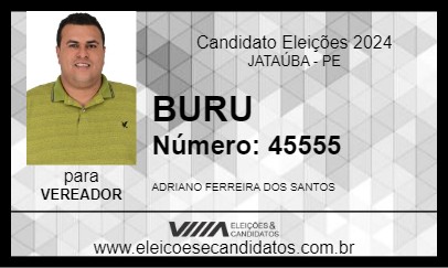 Candidato BURU 2024 - JATAÚBA - Eleições