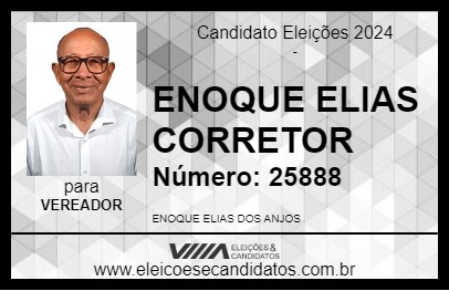 Candidato ENOQUE ELIAS CORRETOR 2024 - CABO DE SANTO AGOSTINHO - Eleições