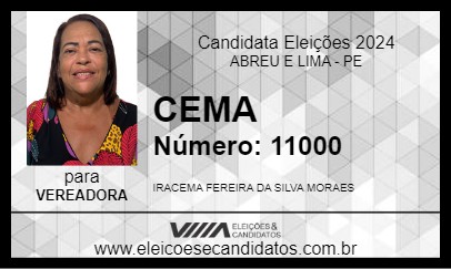 Candidato CEMA 2024 - ABREU E LIMA - Eleições