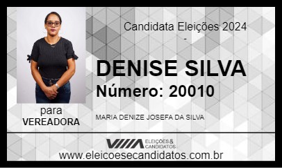 Candidato DENISE SILVA 2024 - OLINDA - Eleições