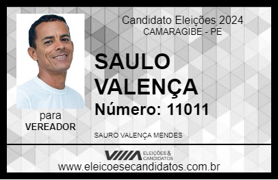 Candidato SAULO VALENÇA 2024 - CAMARAGIBE - Eleições