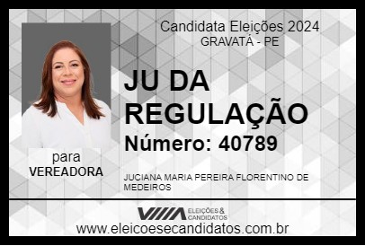 Candidato JU DA REGULAÇÃO 2024 - GRAVATÁ - Eleições