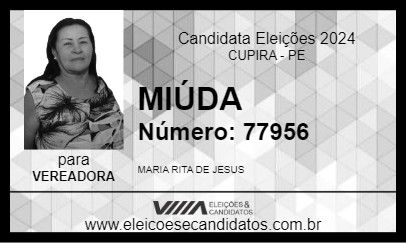 Candidato MIÚDA 2024 - CUPIRA - Eleições