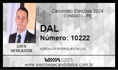 Candidato DAL 2024 - CONDADO - Eleições