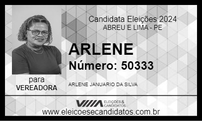 Candidato ARLENE 2024 - ABREU E LIMA - Eleições