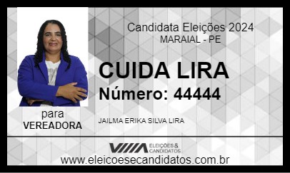 Candidato CUIDA LIRA 2024 - MARAIAL - Eleições