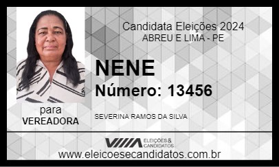 Candidato NENE 2024 - ABREU E LIMA - Eleições