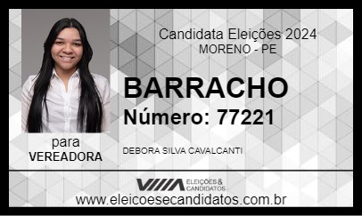 Candidato BARRACHO 2024 - MORENO - Eleições