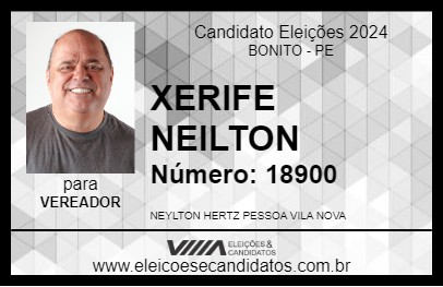 Candidato XERIFE NEYLTON 2024 - BONITO - Eleições