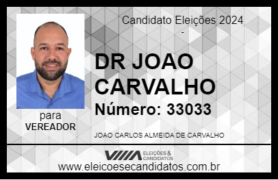 Candidato DR JOAO CARLOS 2024 - ESCADA - Eleições