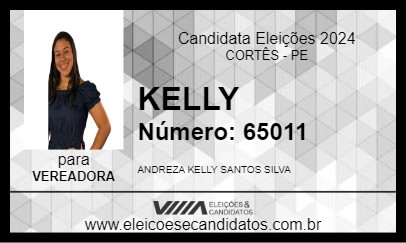 Candidato KELLY 2024 - CORTÊS - Eleições