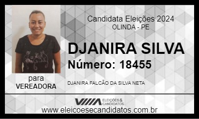 Candidato DJANIRA SILVA 2024 - OLINDA - Eleições