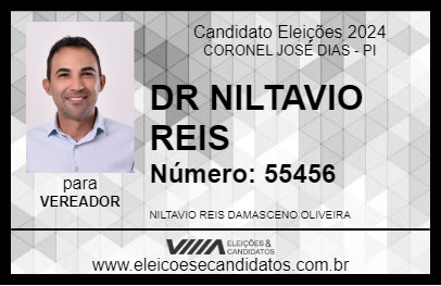 Candidato DR NILTAVIO REIS 2024 - CORONEL JOSÉ DIAS - Eleições