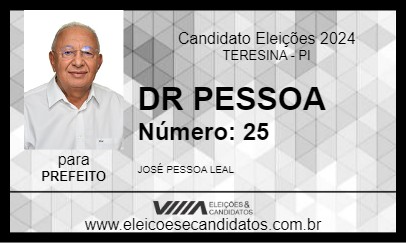 Candidato DR PESSOA 2024 - TERESINA - Eleições