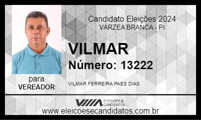 Candidato VILMAR 2024 - VÁRZEA BRANCA - Eleições