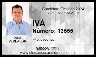 Candidato IVÁ 2024 - VÁRZEA BRANCA - Eleições