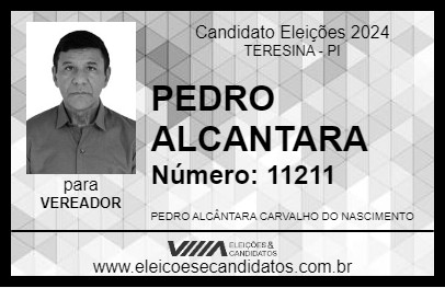 Candidato PEDRO ALCANTARA 2024 - TERESINA - Eleições