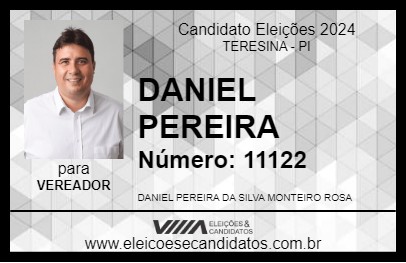 Candidato DANIEL PEREIRA 2024 - TERESINA - Eleições