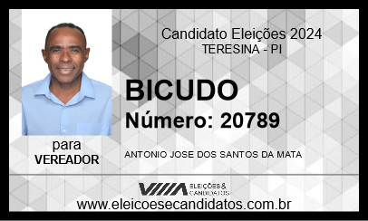 Candidato BICUDO 2024 - TERESINA - Eleições