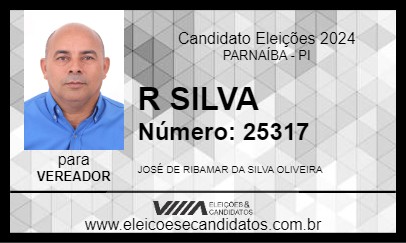 Candidato R SILVA 2024 - PARNAÍBA - Eleições