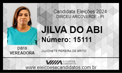 Candidato JILVA DO ABI 2024 - DIRCEU ARCOVERDE - Eleições