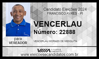 Candidato VENCERLAU 2024 - FRANCISCO AYRES - Eleições