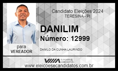 Candidato DANILIM 2024 - TERESINA - Eleições