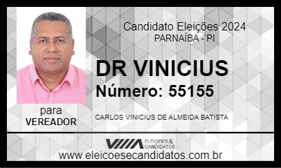 Candidato DR VINICIUS 2024 - PARNAÍBA - Eleições