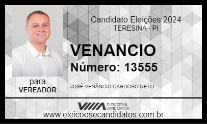 Candidato VENANCIO 2024 - TERESINA - Eleições