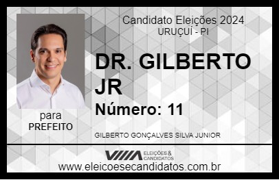 Candidato DR. GILBERTO JR 2024 - URUÇUÍ - Eleições