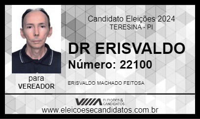 Candidato DR ERISVALDO 2024 - TERESINA - Eleições