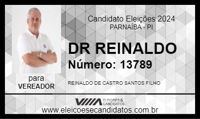 Candidato DR REINALDO 2024 - PARNAÍBA - Eleições